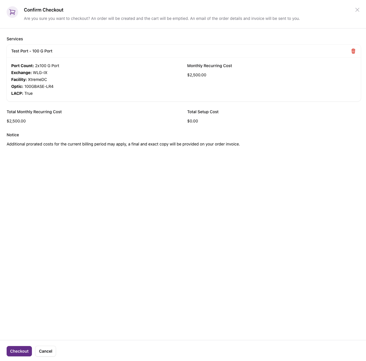 Order Details Overview